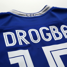 Load image into Gallery viewer, 2003/05 Drogba #15 Chelsea Vintage Umbro UCL Home Football Shirt (XL)12
