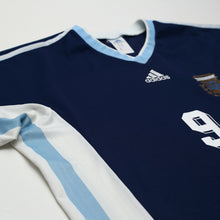 Load image into Gallery viewer, 1998/99 Batistuta #9 Argentina Vintage adidas Away Football Shirt (L) WC 19986
