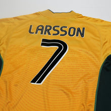 Load image into Gallery viewer, 2002/03 Larsson #7 Celtic Vintage Umbro Away Football Shirt (L)7

