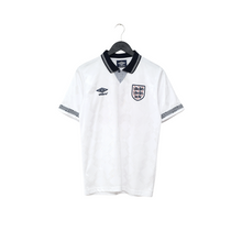 Load image into Gallery viewer, 1990/92 Gascoigne #19 England Retro Umbro Home Football Shirt (S) Italia 901
