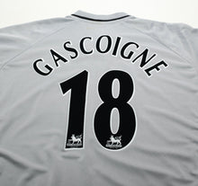 Load image into Gallery viewer, 2001/02 GASCOIGNE #18 Everton Vintage PUMA Long Sleeve Away Football Shirt (XL)
