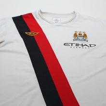 Load image into Gallery viewer, 2009/10 Yaya Toure #42 Manchester City Vintage Umbro 3rd Football Shirt (XL) 483
