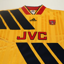 Load image into Gallery viewer, 1993/94 Wright #8 Arsenal Retro adidas Equipment Away Football Shirt (S/M)
