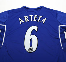 Load image into Gallery viewer, 2005/06 ARTETA #6 Everton Vintage Umbro Home Football Shirt (L)
