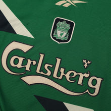 Load image into Gallery viewer, 1999/00 Gerrard #28 Liverpool Vintage Reebok Away Football Shirt (42/44) L6
