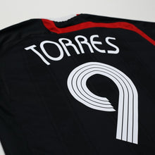 Load image into Gallery viewer, 2007/08 Torres #9 Liverpool Vintage adidas Third L/S Football Shirt (S)11
