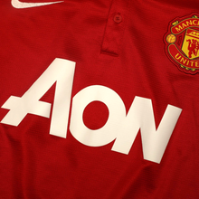 Load image into Gallery viewer, 2013/14 Jones #4 Manchester United Vintage Home Football Shirt (XL)
