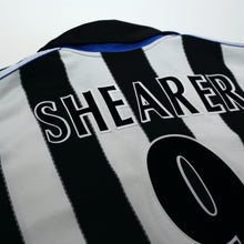 Load image into Gallery viewer, 1999 Shearer #9 Newcastle United Vintage adidas FA Cup Final Football Shirt (L)14

