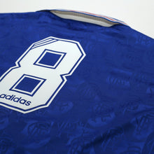 Load image into Gallery viewer, 1996/97 Gascoigne #8 Rangers Vintage adidas Home Football Shirt (XL)11
