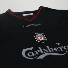 Load image into Gallery viewer, 2002/04 Heskey #8 Liverpool Vintage Reebok Away Football Shirt (XL)7
