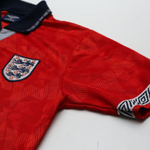 Load image into Gallery viewer, 1990/93 England Retro Umbro Away Football Shirt (S) Italia 905
