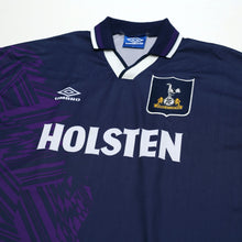 Load image into Gallery viewer, 1994/95 Klinsmann #18 Tottenham Hotspur Vintage Umbro Away Football Shirt (L)3
