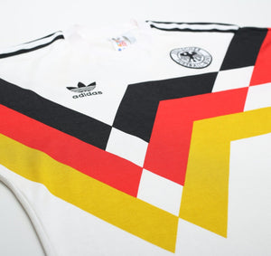 1990/92 MATTHAUS #10 West Germany Retro adidas Football Shirt (S/M) Italia 90