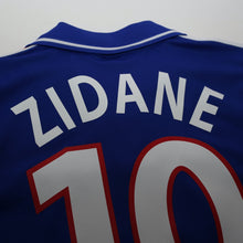 Load image into Gallery viewer, 2000/02 ZIDANE #10 France Vintage adidas Home Football Shirt (L) Euro 200013
