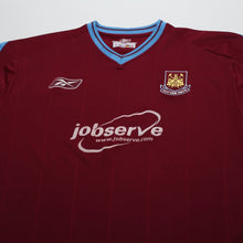 Load image into Gallery viewer, 2003/05 WEST HAM UNITED Vintage Reebok Home Football Shirt (L)2
