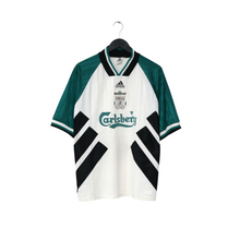 Load image into Gallery viewer, 1993/95 Liverpool Vintage adidas Equipment Away Football Shirt 44/46 (XL)0
