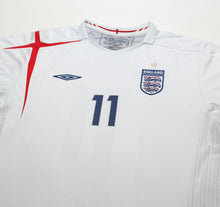 Load image into Gallery viewer, 2005/07 J. COLE #11 England Vintage Umbro Home Football Shirt XXL World Cup 20062
