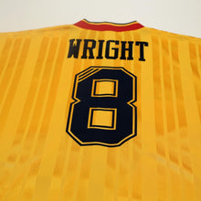 Load image into Gallery viewer, 1993/94 Wright #8 Arsenal Retro adidas Equipment Away Football Shirt (S/M)
