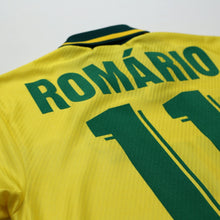 Load image into Gallery viewer, 1994/97 Romario #11 Brazil Vintage Umbro Home Football Shirt (M)11
