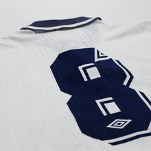 Load image into Gallery viewer, 1991/93 Gascoigne #8 Tottenham Hotspur Vintage Umbro Home Football Shirt (XL)10
