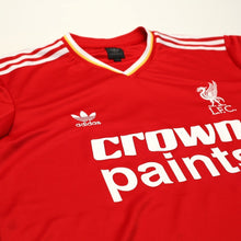 Load image into Gallery viewer, 1985/87 Dalglish #7 Liverpool Retro adidas Originals L/S Home Football Shirt M/L6
