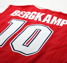 Load image into Gallery viewer, 1994/96 BERGKAMP #10 Arsenal Vintage Nike Home Football Shirt (L)

