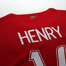 Load image into Gallery viewer, 2006/08 Henry #14 Arsenal Vintage Nike European Home Football Shirt (L)11
