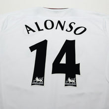 Load image into Gallery viewer, 2003/05 Alonso #14 Vintage Liverpool Reebok Away Football Shirt (M)8
