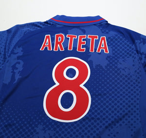 2002/03 ARTETA #8 Rangers Diadora CIS Cup Final Long Sleeve Football Shirt (XL)