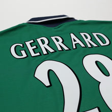 Load image into Gallery viewer, 1999/00 Gerrard #28 Liverpool Vintage Reebok Away Football Shirt (42/44) L11
