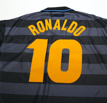 Load image into Gallery viewer, 1997/98 RONALDO #10 Inter Milan Vintage Umbro Third Football Shirt (M)
