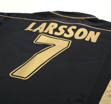 Load image into Gallery viewer, 2003/04 LARSSON #7 Celtic Vintage Umbro European Away Football Shirt (L)
