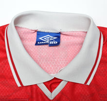 Load image into Gallery viewer, 1998/99 LITMANEN #10 Ajax Vintage Umbro Home Football Shirt (M) Finland
