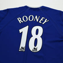 Load image into Gallery viewer, 2003/04 Rooney #18 Everton Vintage PUMA Home Football Shirt (M)8
