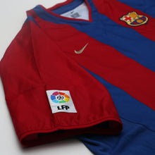 Load image into Gallery viewer, 2002/03 Riquelme #10 Barcelona Vintage Nike Home Football Shirt (XL)
