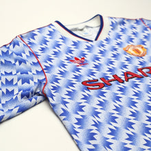 Load image into Gallery viewer, 1990/92 Manchester United Vintage adidas Away Football Shirt (M) 38/406
