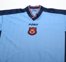Load image into Gallery viewer, 1997/98 FERDINAND #15 West Ham Vintage PONY Away Football Shirt (XL)
