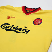 Load image into Gallery viewer, 1997/99 McManaman #7 Liverpool Vintage Reebok Away Football Shirt (S) 34/364
