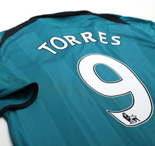Load image into Gallery viewer, 2008/09 TORRES #9 Liverpool adidas Third Football Shirt (L)
