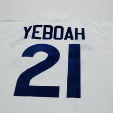 Load image into Gallery viewer, 1995/96 Yeboah #21 Leeds United Vintage Asics Home Football Shirt (L)9
