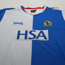 Load image into Gallery viewer, 2004/05 Tugay #8 Blackburn Rovers Vintage Lonsdale Home Football Shirt (L)3
