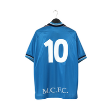 Load image into Gallery viewer, 1997/99 Kinkladze #10 Manchester City Vintage Kappa Home Football Shirt (L)0
