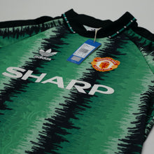 Load image into Gallery viewer, 1990/92 Schmeichel #1 Manchester United adidas Originals Football Shirt (M) BNWT4
