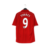 Load image into Gallery viewer, 2006/08 Torres #9 Liverpool Vintage adidas Home Football Shirt (XL)0
