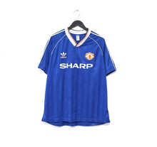 Load image into Gallery viewer, 1988/90 ROBSON #7 Manchester United adidas Originals Away Football Shirt (XL)
