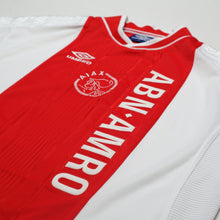 Load image into Gallery viewer, 1999/00 Brian Laudrup #10 Ajax Vintage Umbro Home Football Shirt (XL)4
