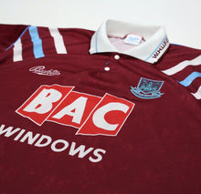 Load image into Gallery viewer, 1991/92 WEST HAM UNITED Vintage Bukta Home Football Shirt (L) 42/44
