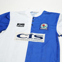 Load image into Gallery viewer, 1996/98 Duff #32 Blackburn Rovers Vintage ASICS Home Football Shirt (M)2
