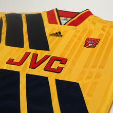 Load image into Gallery viewer, 1993/94 Wright #8 Arsenal Retro adidas Equipment Away Football Shirt (S/M)
