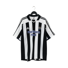 Load image into Gallery viewer, 2003/04 Bellamy #10 Newcastle United Vintage adidas Home Football Shirt (XXL)1
